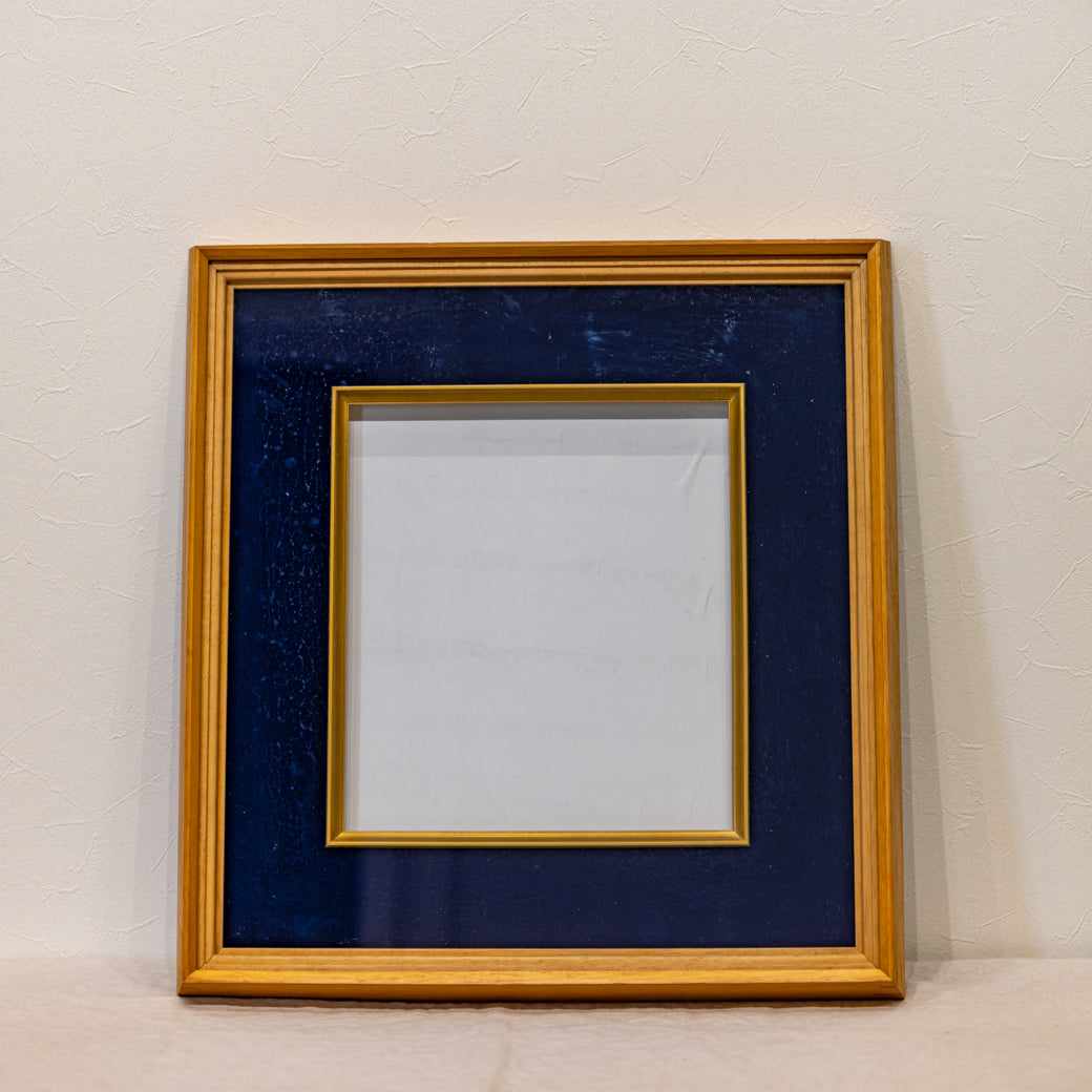 額縁(Beige×Navy)