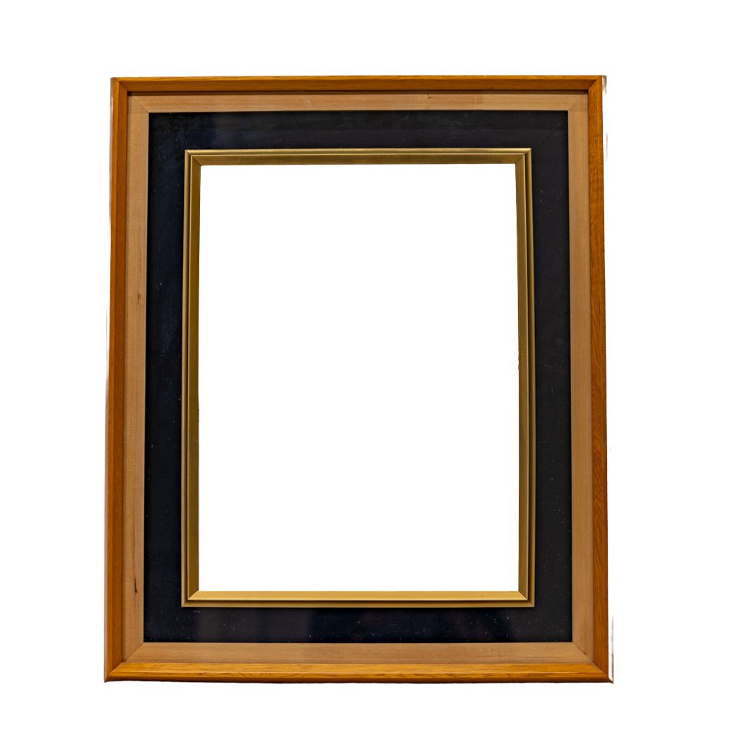 額縁(Beige×Navy L)